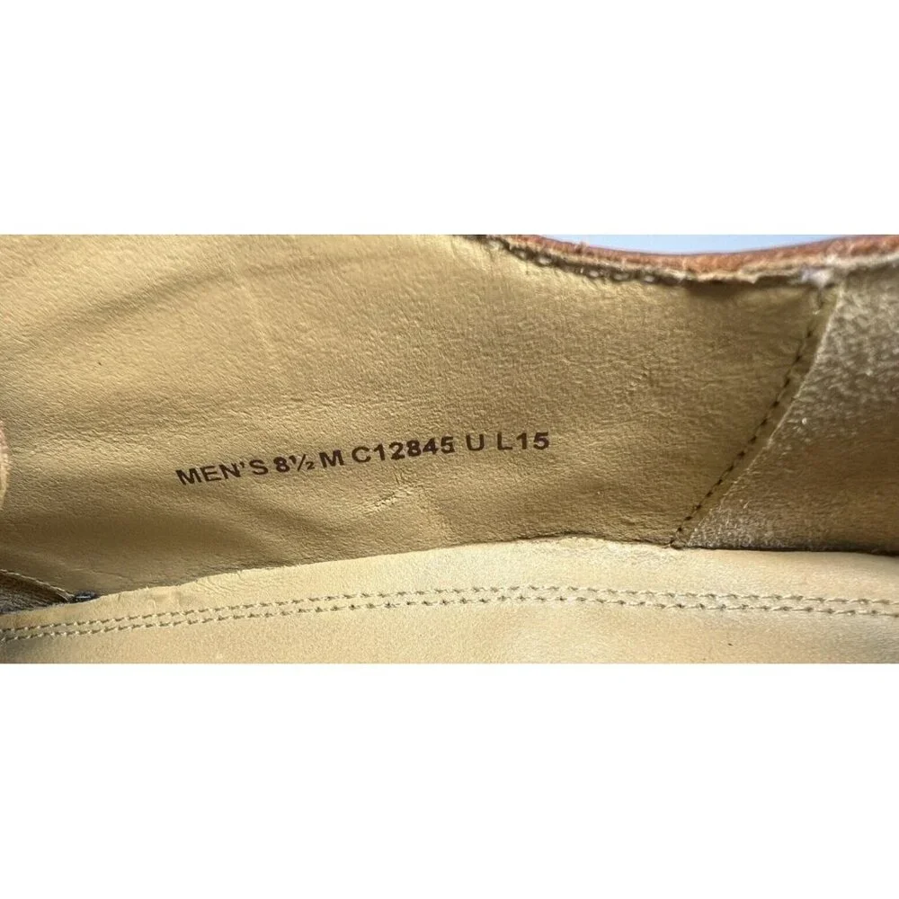 Cole Haan Grand Os Men's Shoes Size 8.5 M Brown Wingtip Oxford Madison Medallion